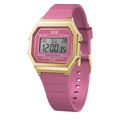 Ice Digit Retro Watch with Violet Dial and Violet Strap 022051