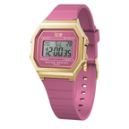 Ice Digit Retro Watch with Violet Dial and Violet Strap 022051