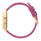 Ice Digit Retro Watch with Violet Dial and Violet Strap 022051