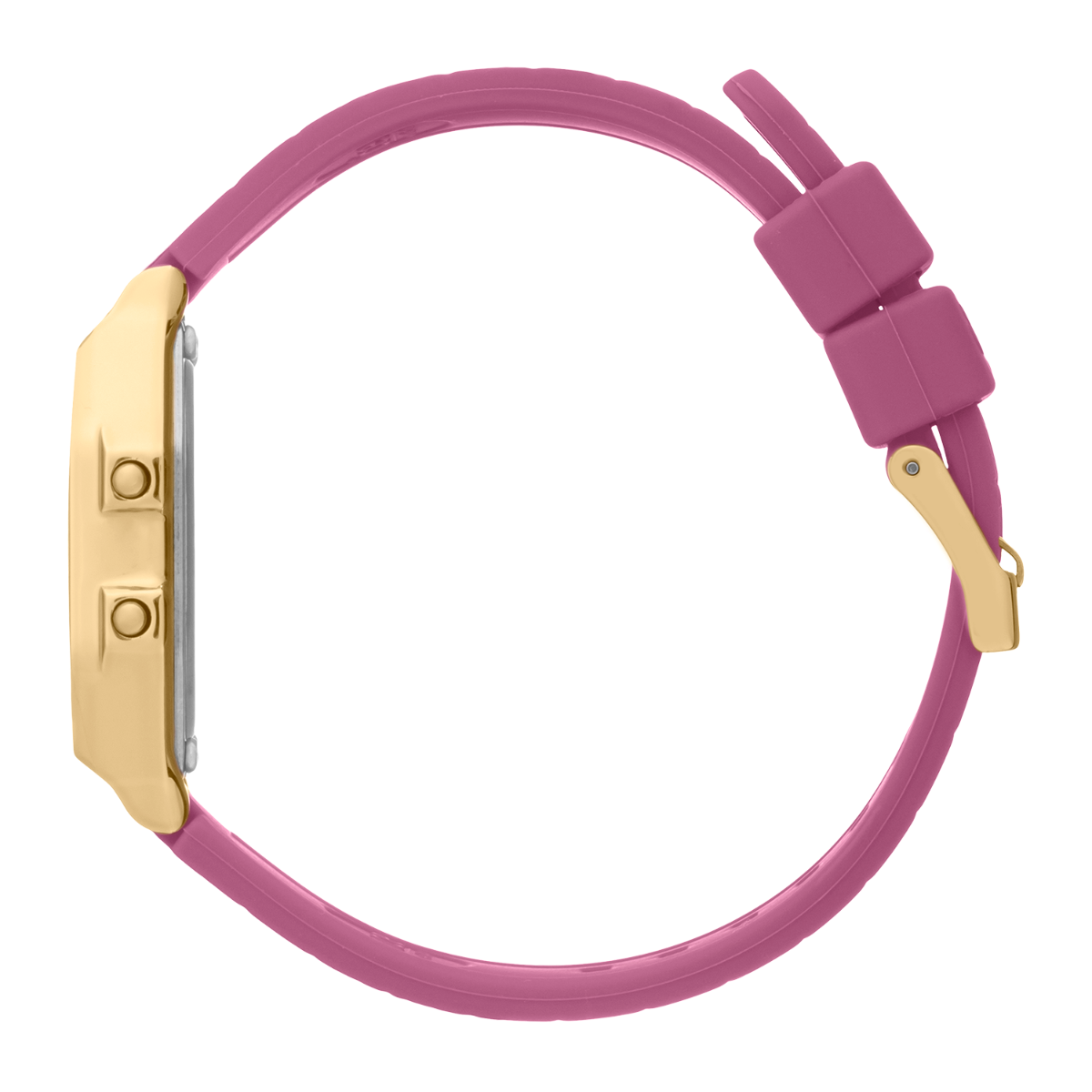 Ice Digit Retro Watch with Violet Dial and Violet Strap 022051