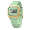 Ice Digit Retro Watch with Green Dial and Green Strap 022060