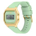 Ice Digit Retro Watch with Green Dial and Green Strap 022060