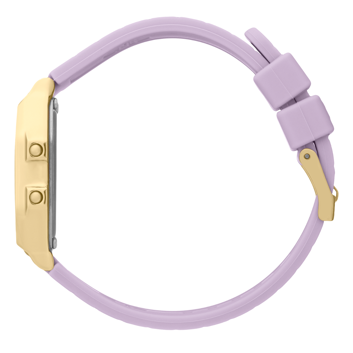 Ice Digit Retro Watch with Lilac Dial and Lilac Strap 022061