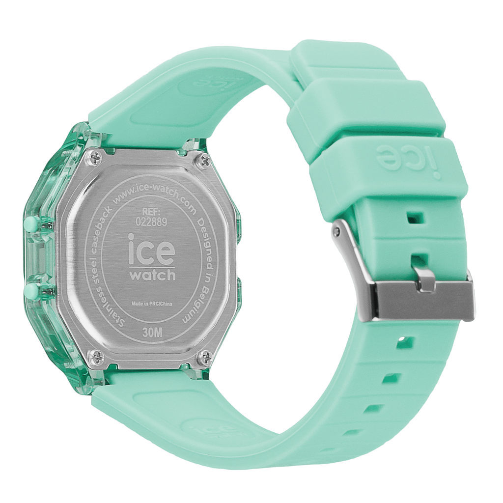 Ice Digit Retro Watch with Blue Dial and Blue Strap 022889