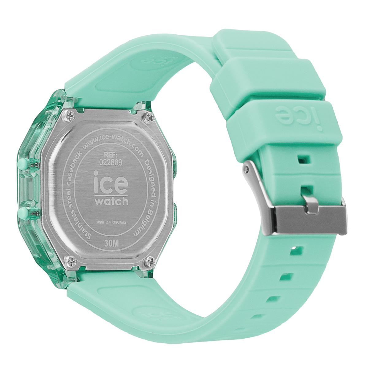 Ice Digit Retro Watch with Blue Dial and Blue Strap 022889