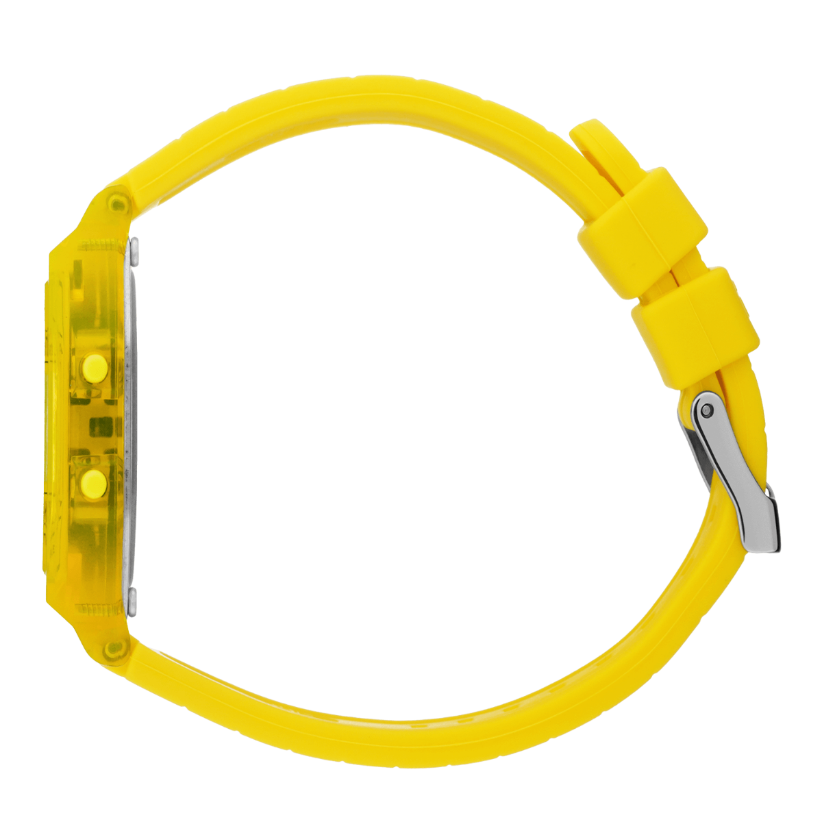 Ice Digit Retro Watch with Yellow Dial and Yellow Strap 022891