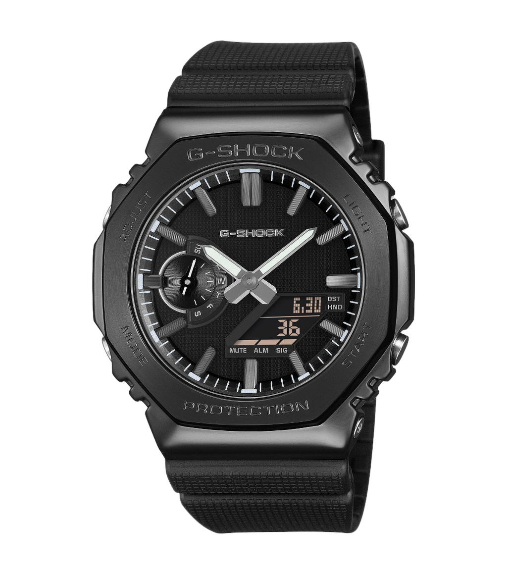 Casio G-Shock Mens Analogue-Digital Watch with Black Dial and Black Strap GM-2100LXB-1AER