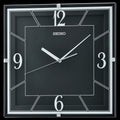 Seiko Retro Wall Clock with Black Face and Black Case QXA821K *Refurbished*
