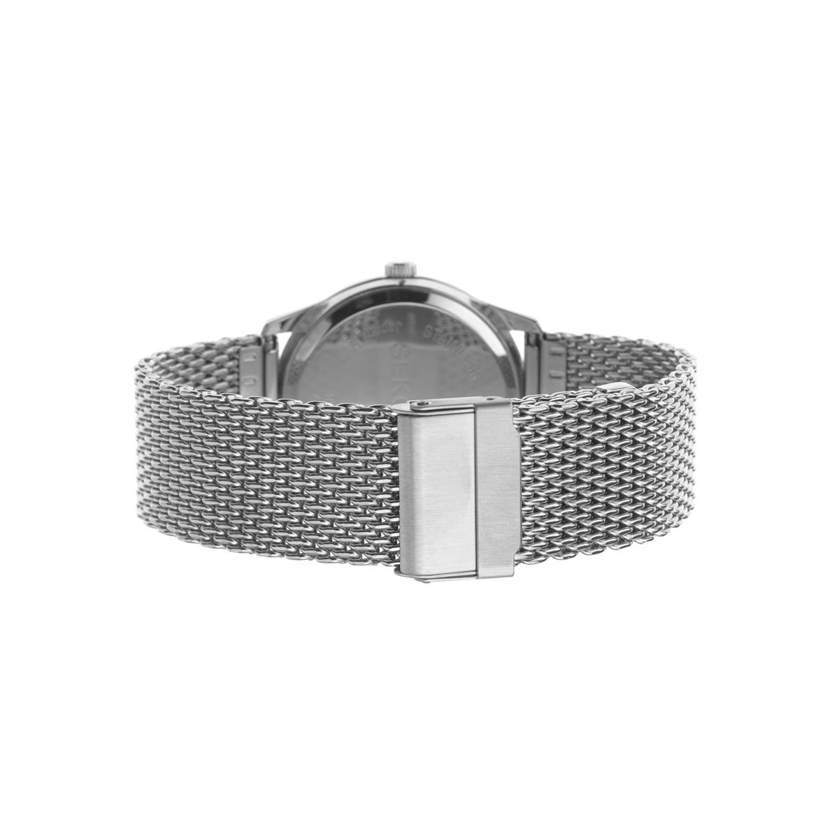 Sekonda Men's Watch with Black Dial and Silver Milanese Strap 1927