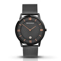 Sekonda Mens Black Milanese Bracelet Watch 1187