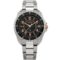Police Miami Watch Black Dial Display Silver Stainless Steel Bracelet 13669MS/02M