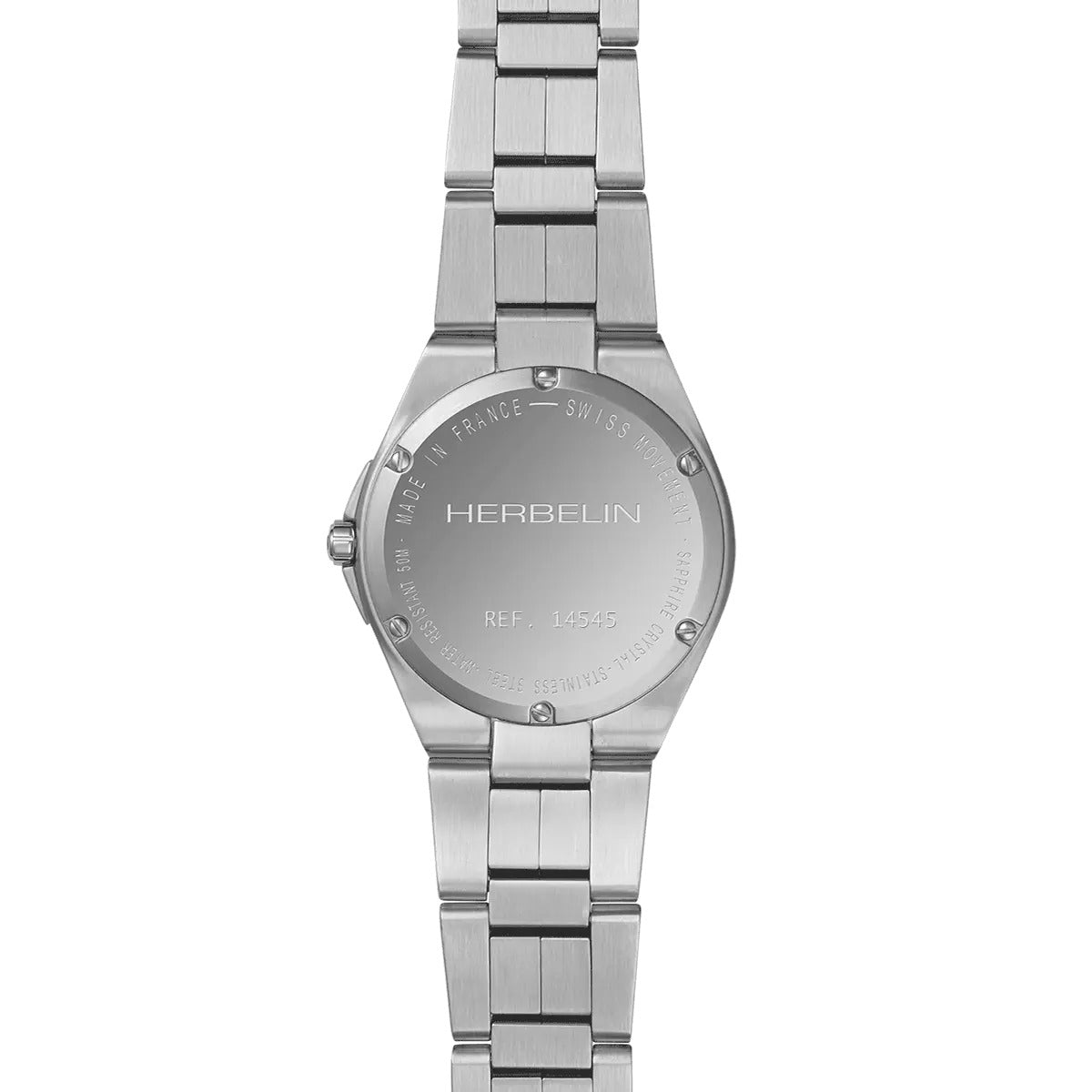 Herbelin Cap Camarat Ladies Watch with Blue Dial and Silver Bracelet 14545B25