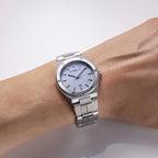 Herbelin Cap Camarat Ladies Watch with Blue Dial and Silver Bracelet 14545B25