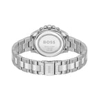 Boss Alley Ladies Watch with Pink Dial and Silver Strap 1502825