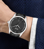 Boss Principle Mens Watch with Black Dial and Black Leather Strap 1514122