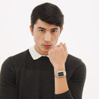 Boss Principle Dress Mens Watch with Black Dial and Silver Strap 1514297