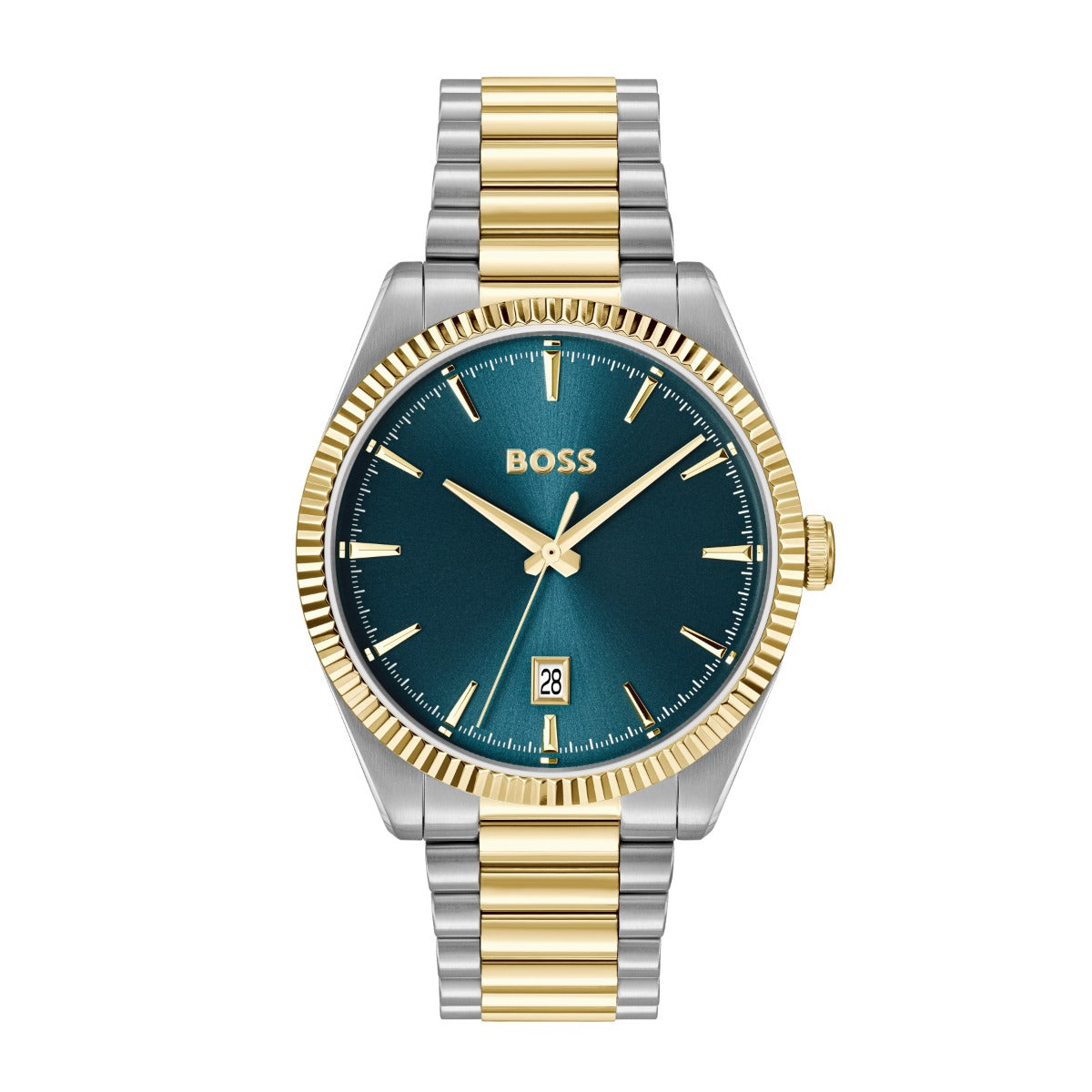 Boss Cheswick Mens Watch with Blue Dial and Two-Tone Strap 1514311