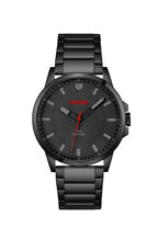 Hugo Mens Watch with Black Dial and Black Strap 1530187