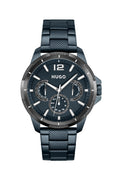 Hugo Mens Watch with Blue Dial and Blue Bracelet 1530194