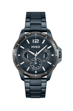 Hugo Mens Watch with Blue Dial and Blue Bracelet 1530194