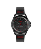 HUGO Mens Watch with Black Dial and Black Strap 1530321