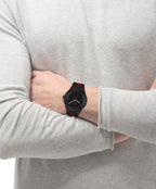 Hugo Mens Watch with Black Dial and Black Strap 1530343
