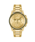 Hugo #Brave Mens Watch with Gold Dial and Gold Bracelet 1530349