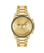 Hugo #Brave Mens Watch with Gold Dial and Gold Bracelet 1530349