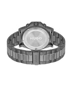 Hugo #Brave Mens Watch with Blue Dial and Grey Bracelet 1530350