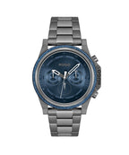 Hugo #Brave Mens Watch with Blue Dial and Grey Bracelet 1530350