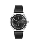 HUGO Mens Watch with Black Dial and Black Strap 1530366