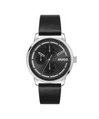 HUGO Mens Watch with Black Dial and Black Strap 1530366