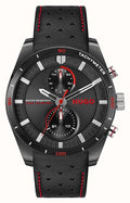 HUGO Mens Watch with Black Dial and Black Strap 1530370