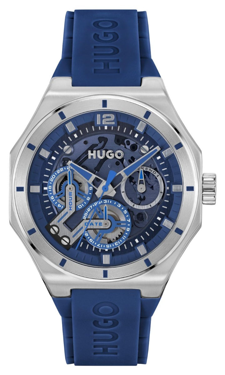 Hugo Mens Watch with Blue Dial and Blue Strap 1530375