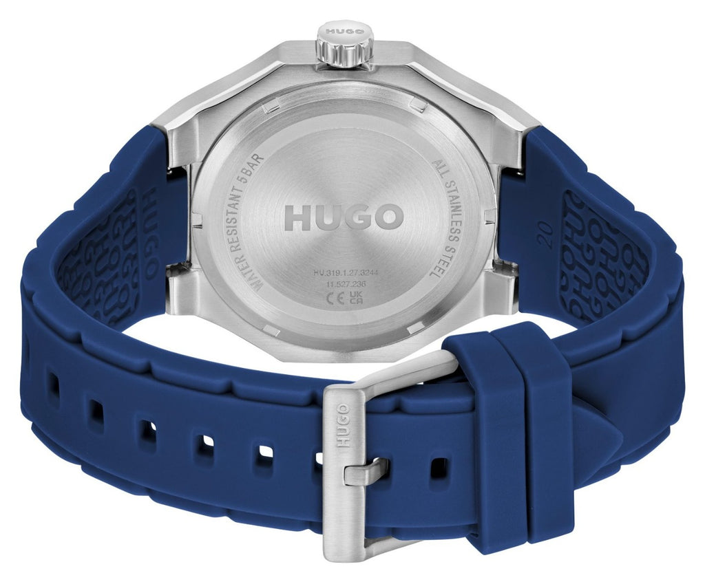 Hugo Mens Watch with Blue Dial and Blue Strap 1530375