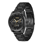 Hugo #Bright Sport Mens Watch with Black Dial and Black Bracelet 1530426