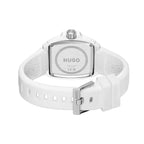 Hugo #ICON 3H Mens Watch with White Dial and White Strap 1530435