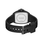 Hugo #ICON 3H Mens Watch with Black Dial and Black Strap 1530436