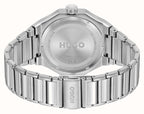 Hugo Mens Watch with Silver Dial and Silver Strap 1530377