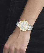 HUGO Ladies Watch with Silver Dial and Silver Strap 1540090