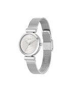 HUGO Ladies Watch with Silver Dial and Silver Strap 1540130