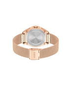 HUGO Ladies Watch with Silver Dial and Rose Gold Strap 1540161