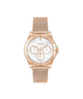 HUGO Ladies Watch with Silver Dial and Rose Gold Strap 1540161
