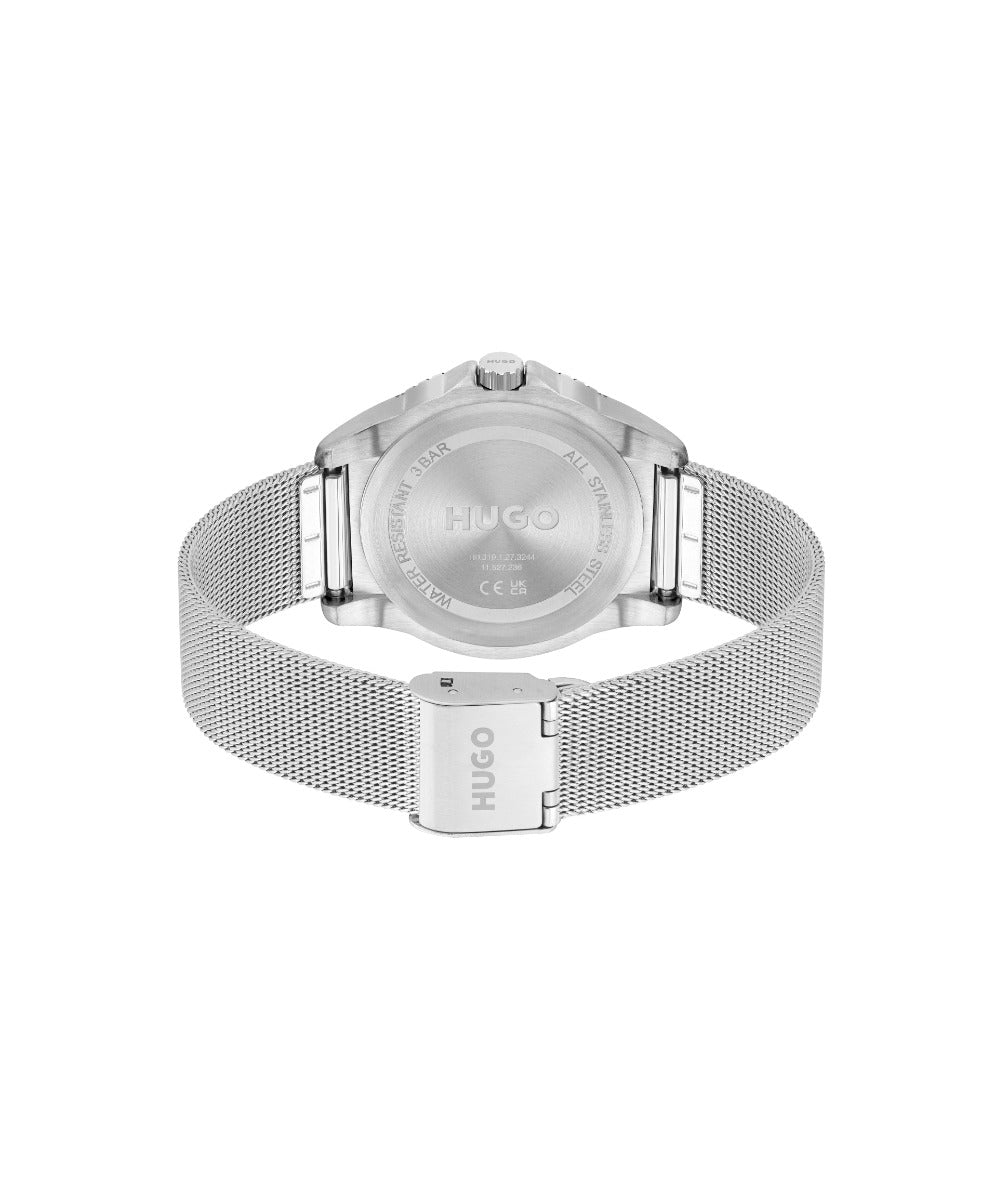 HUGO Ladies Watch with Silver Dial and Silver Strap 1540162