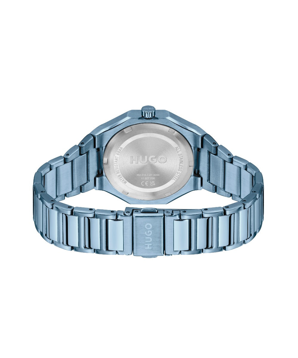 HUGO Ladies Watch with Blue Dial and Blue Strap 1540176