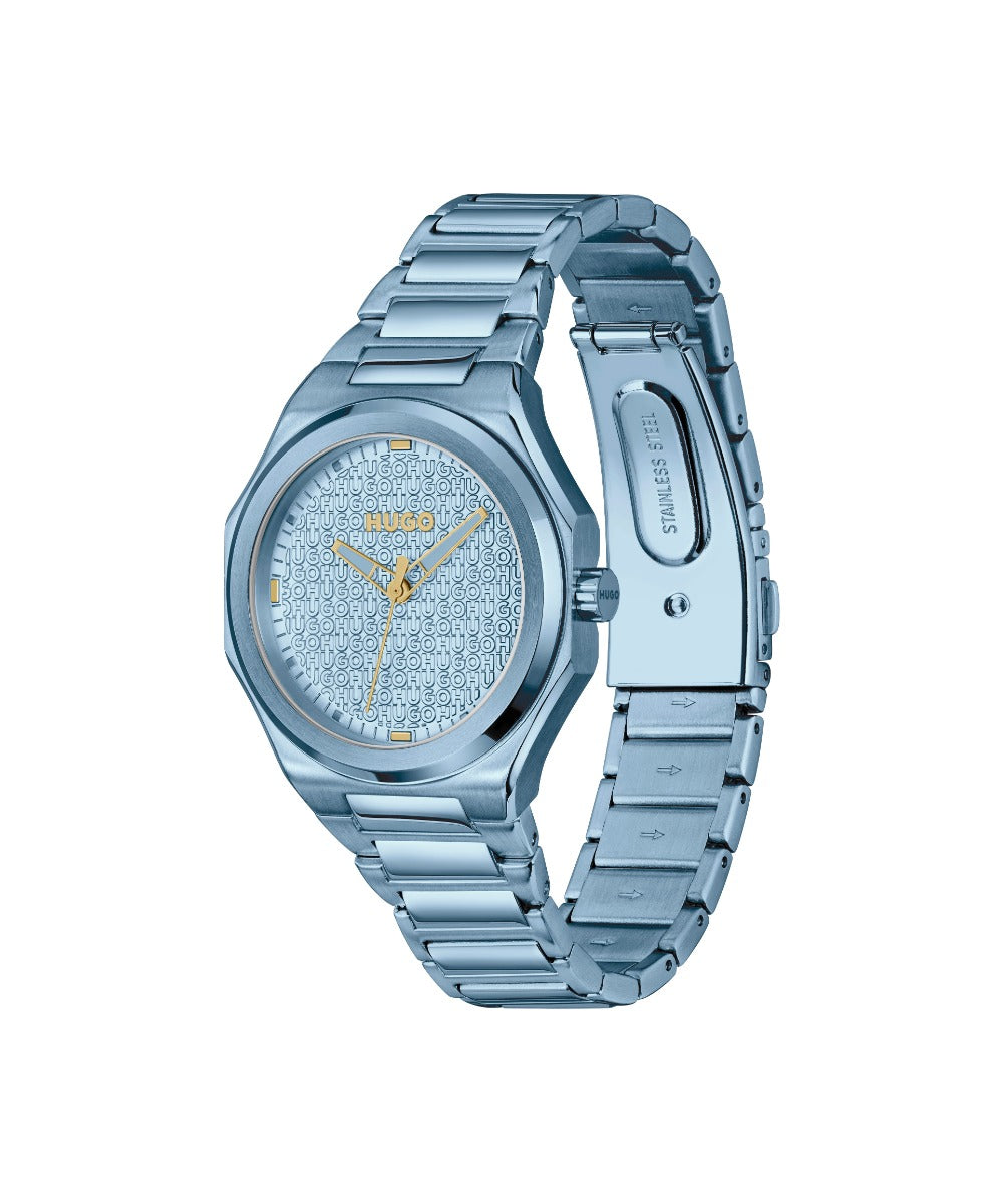 HUGO Ladies Watch with Blue Dial and Blue Strap 1540176
