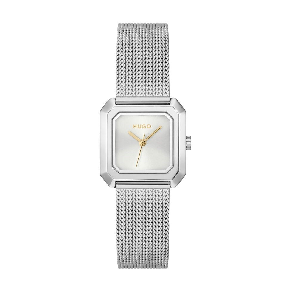 HUGO Hazel Ladies Watch with Silver Dial and Silver Strap 1540183
