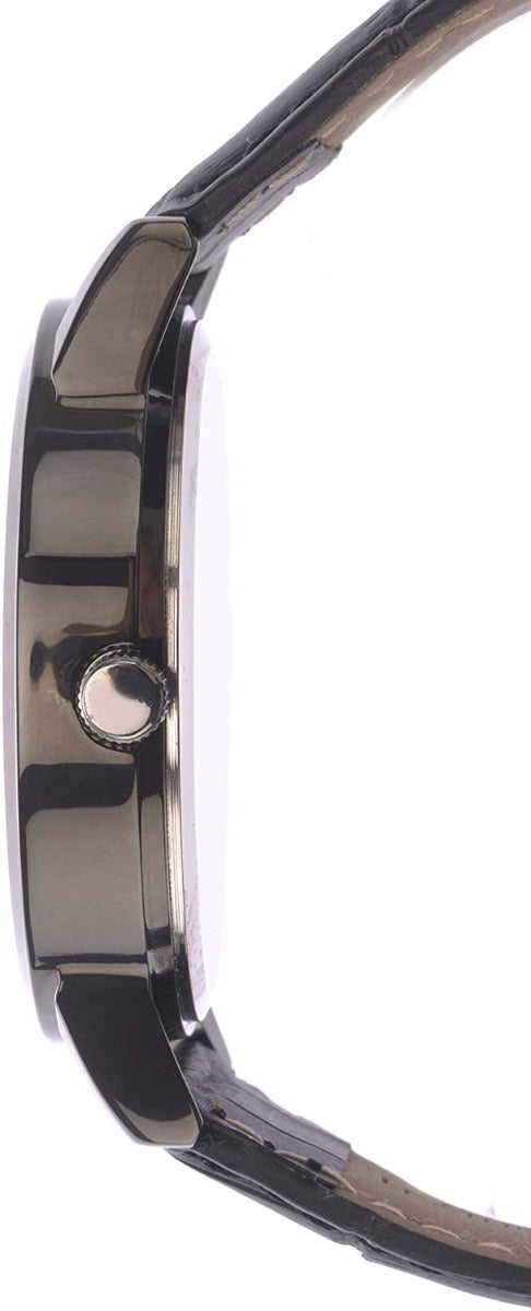 Sekonda Mens Watch with Blue Dial and Black Leather Strap 1922