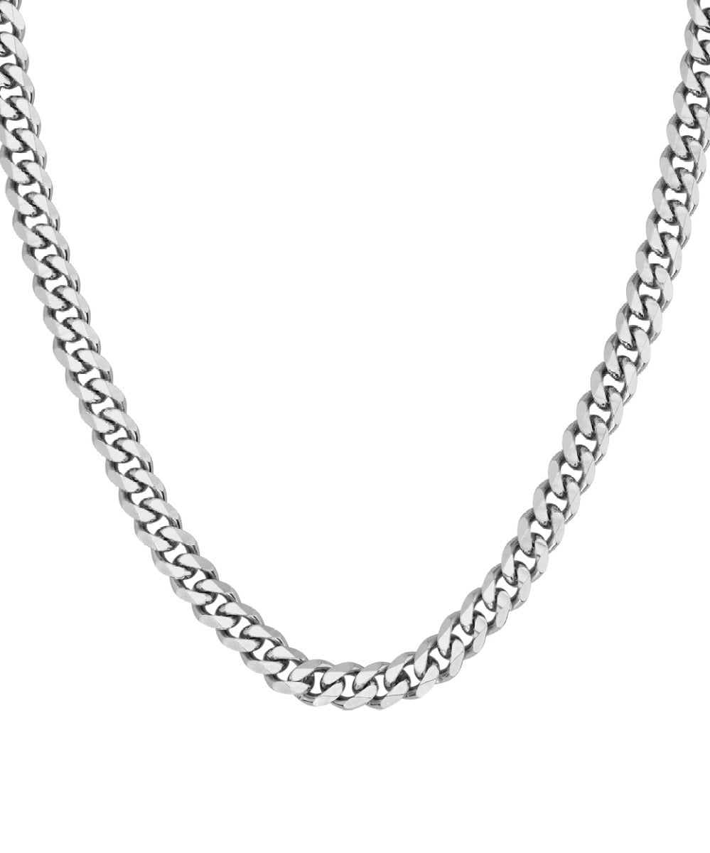 Boss Stainless Steel Chain Link Necklace 1580142
