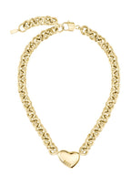Boss Ladies Gold Stainless Steel Honey Love Necklace 1580637
